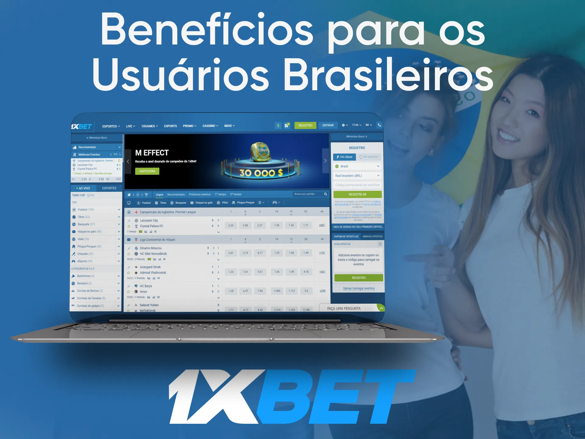 1xBet – Apostas Esportivas e Cassino Online no Brasil