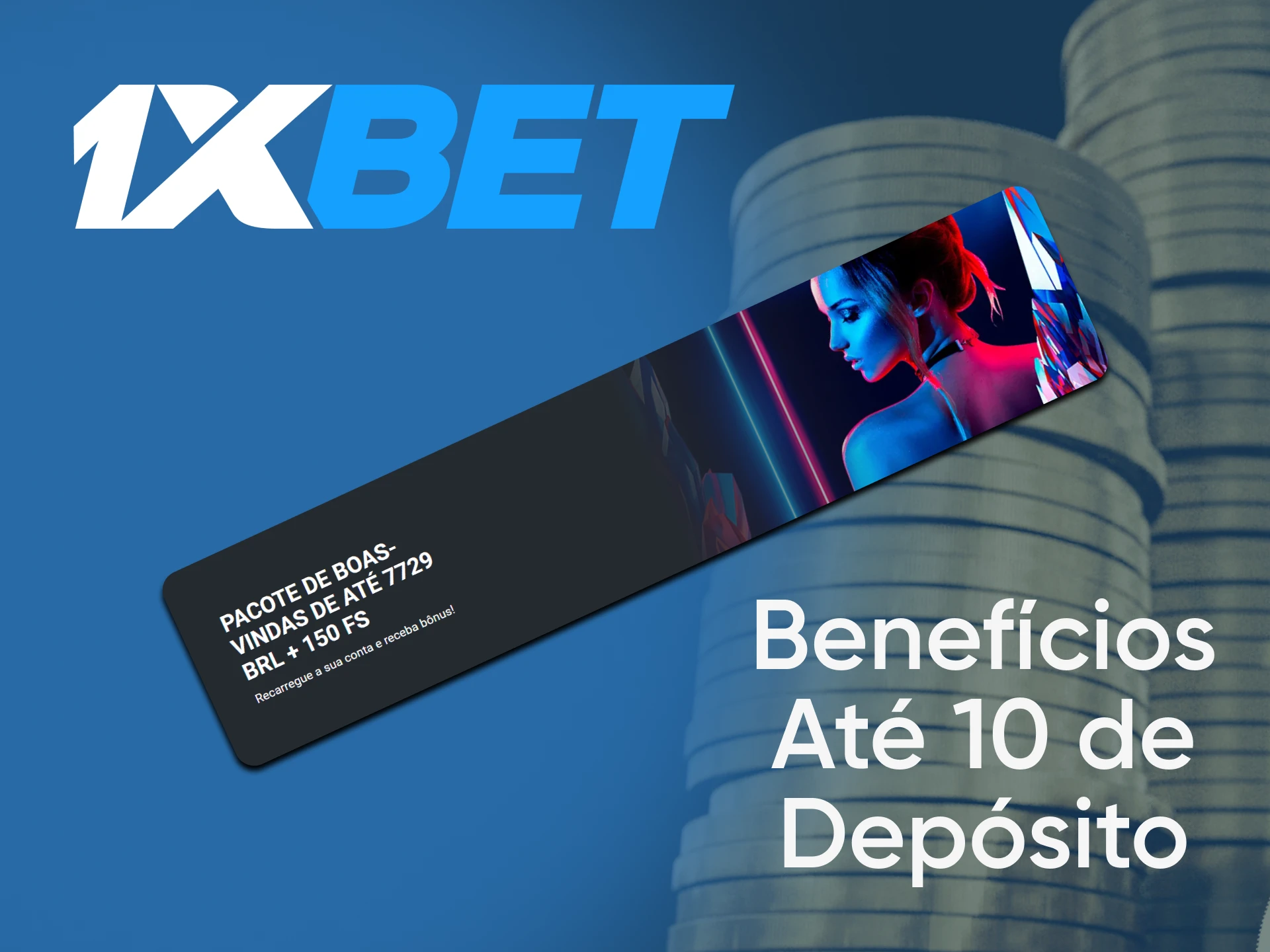 A 1xBet oferece bônus de depósito aos usuários brasileiros.