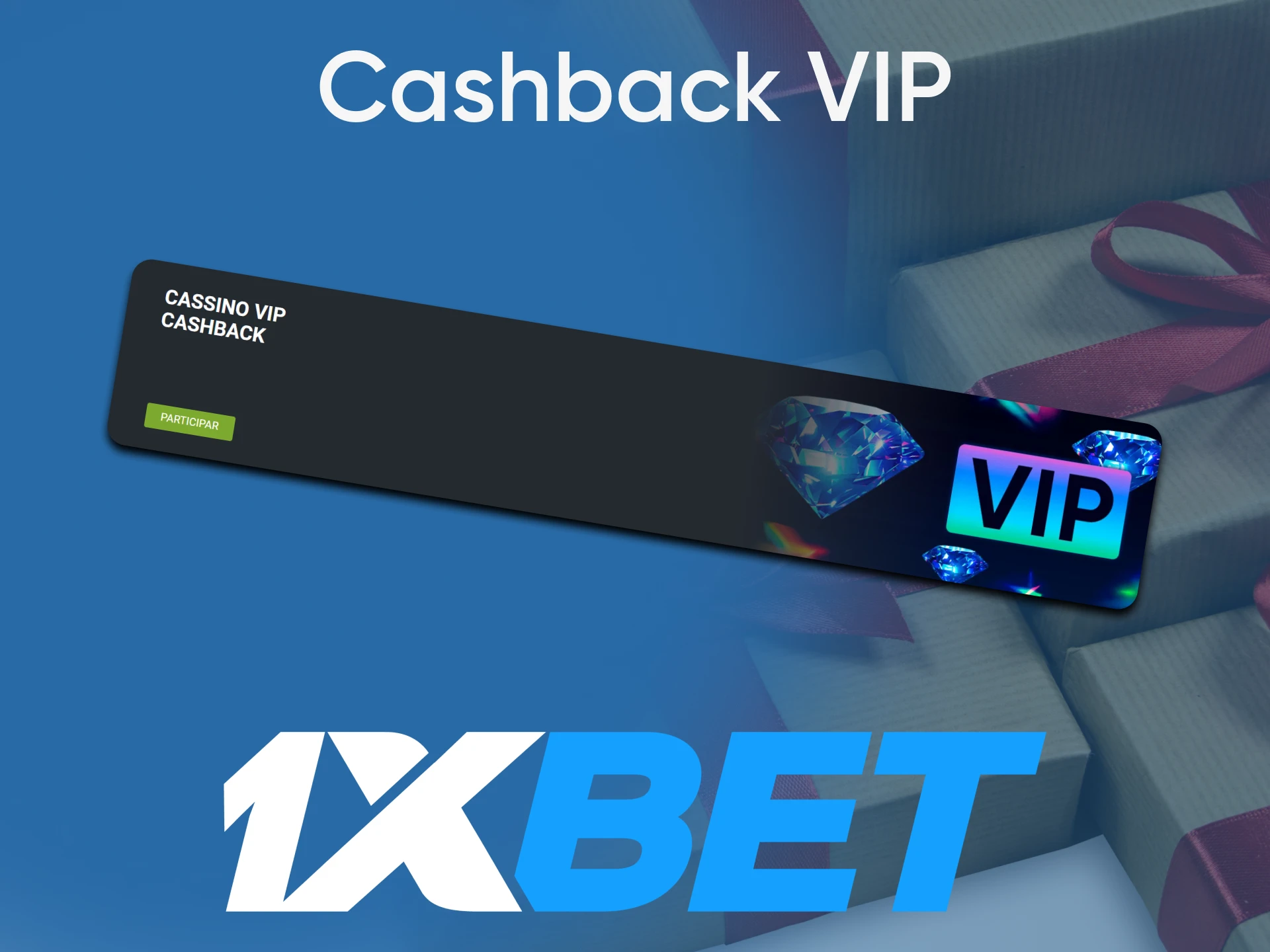 O Premium Cashback está disponível para os membros VIP da 1xBet.