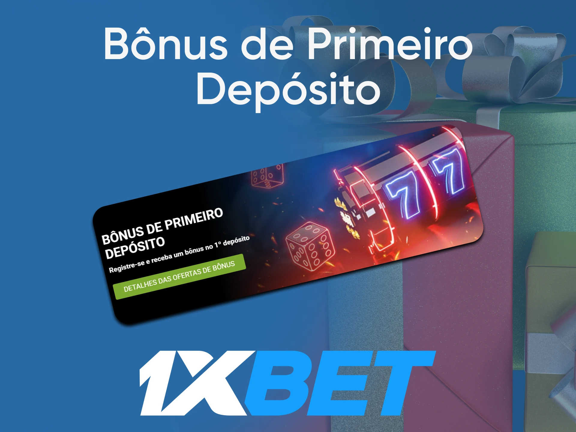 Receba um bônus de boas-vindas da 1xBet em seu primeiro depósito.